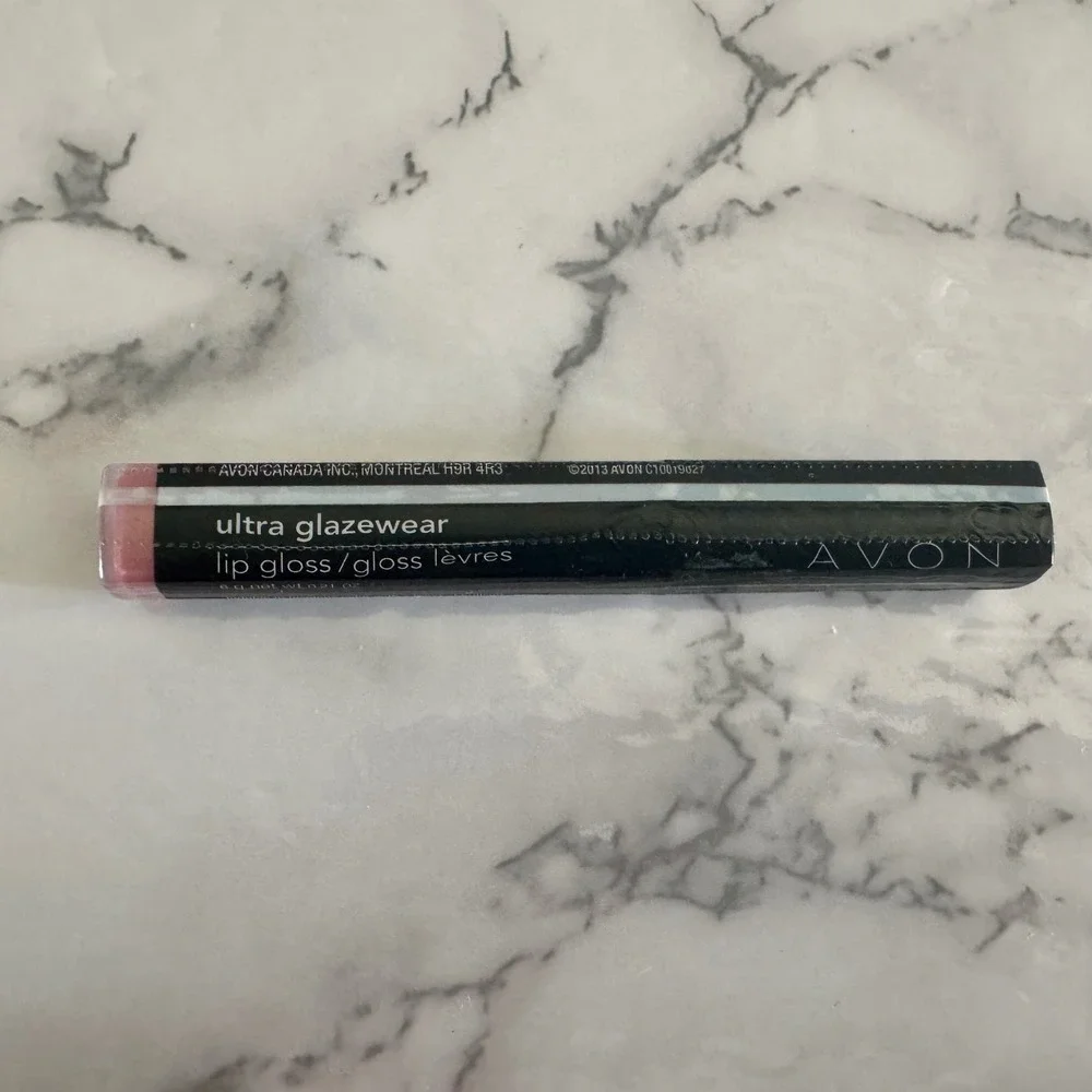 Avon Ultra Glazewear Lip Gloss Tickled Pink K102 Shimmer High Shine New Sealed